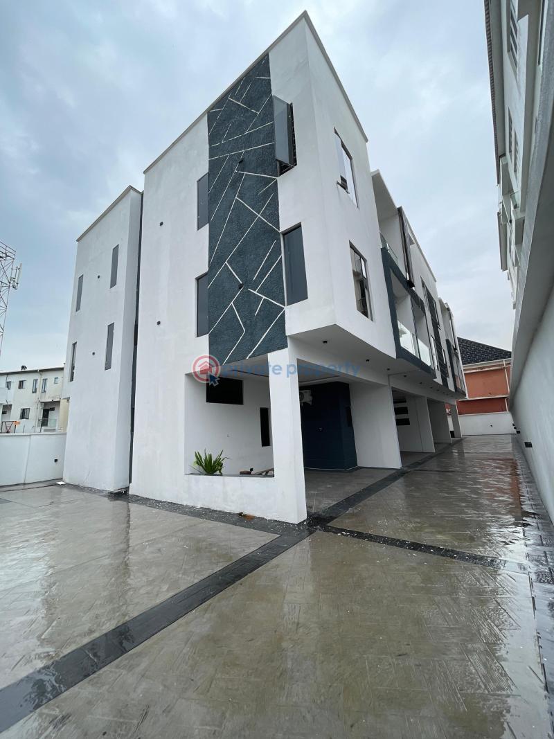 Contemporary 4 bedroom terraced  duplex with bq - 11 4 bedroom Terraced Duplex For Sale Ikate Elegushi Lekki Lagos - 11