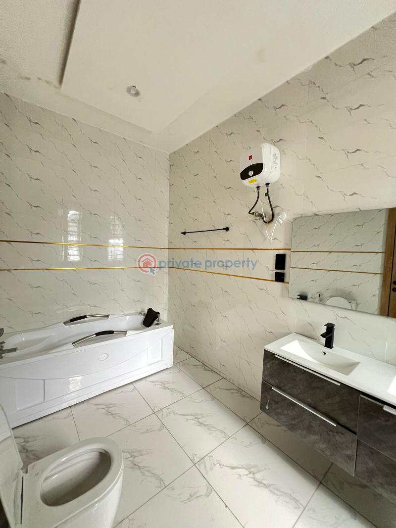 Contemporary 4 bedroom terraced  duplex with bq in a serene environment - 8 4 bedroom Terraced Duplex For Sale Ologolo Lekki Lagos - 8