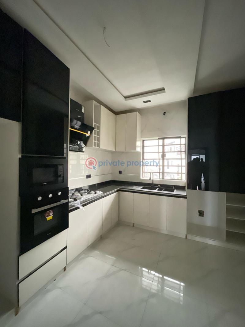Contemporary 4 bedroom terraced  duplex with bq in a serene environment - 3 4 bedroom Terraced Duplex For Sale Ikate Lekki Lagos - 3