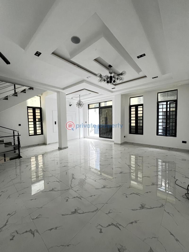 Contemporary 4 bedroom terraced  duplex with bq in a serene environment - 1 4 bedroom Terraced Duplex For Sale Ologolo Lekki Lagos - 1