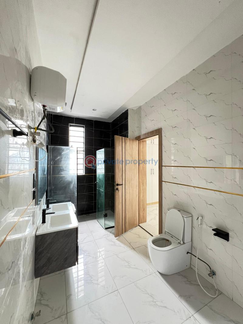 Contemporary 4 bedroom terraced  duplex with bq in a serene environment - 7 4 bedroom Terraced Duplex For Sale Ologolo Lekki Lagos - 7