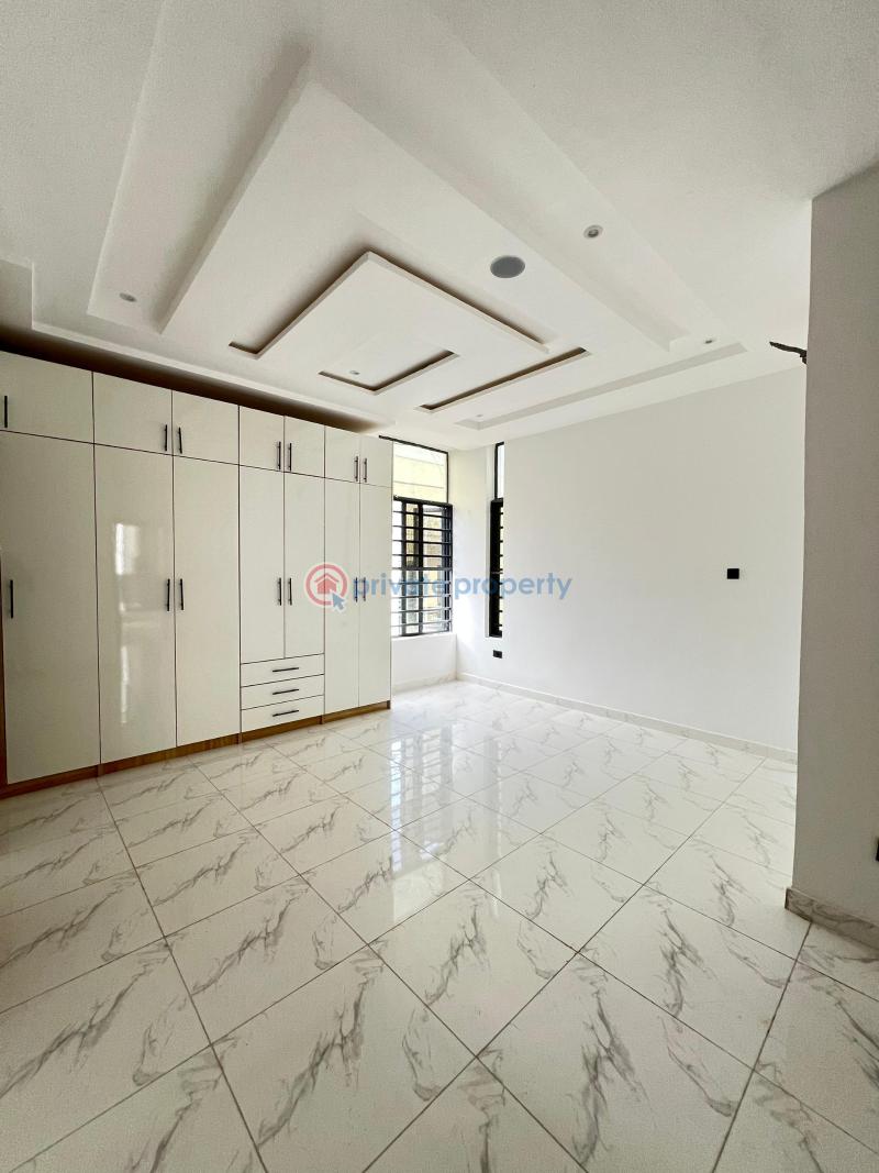 Contemporary 4 bedroom terraced  duplex with bq in a serene environment - 4 4 bedroom Terraced Duplex For Sale Ologolo Lekki Lagos - 4