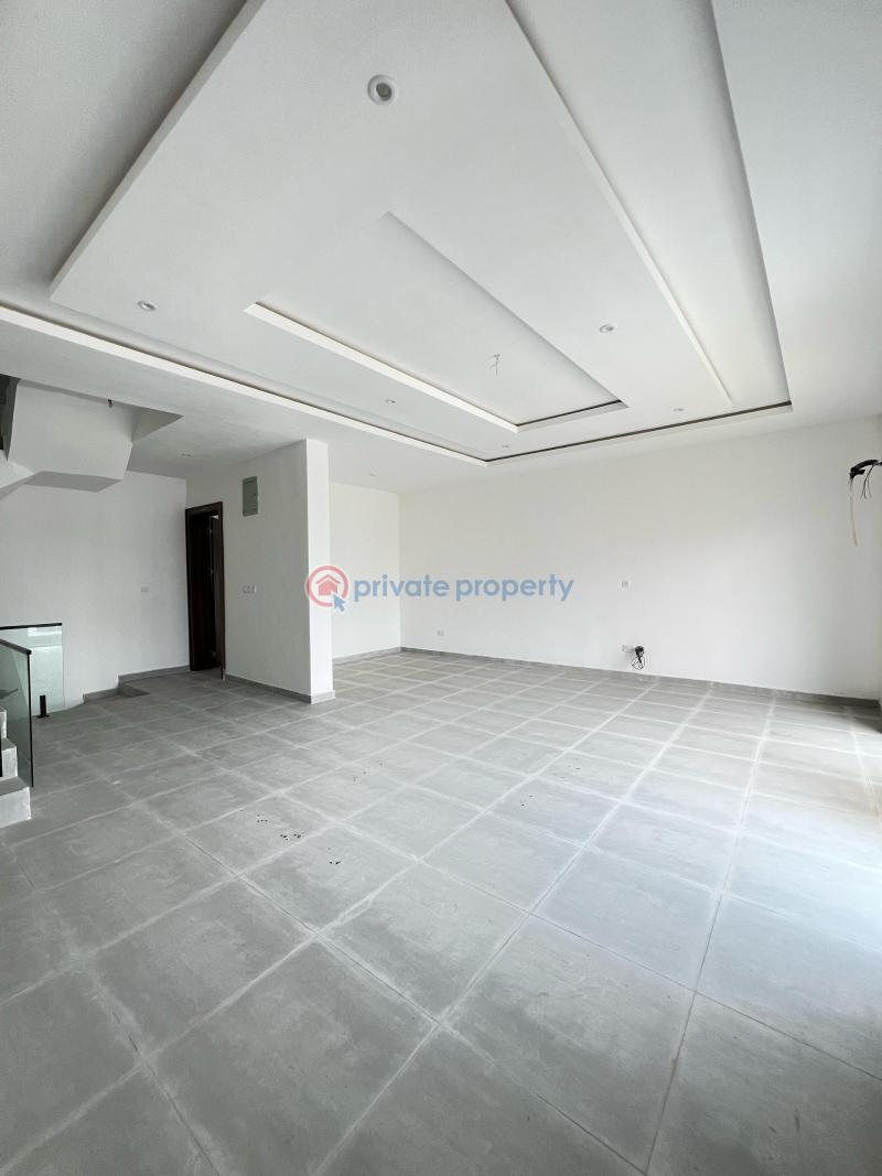 Contemporary 4 bedroom terraced  duplex with bq in a serene environment - 1 4 bedroom Terraced Duplex For Sale Ikate Lekki Lagos - 1