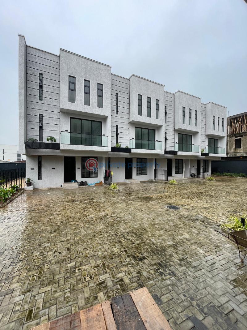 Contemporary 4 bedroom terraced  duplex with bq - 0 4 bedroom Terraced Duplex For Sale Ikate Elegushi Lekki Lagos - 0