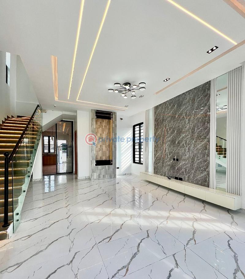 Contemporary 5 bedroom fully detached swimming pool duplex with bq - 2 5 bedroom Detached Duplex For Sale Secure Estate At Orchid Lekki Along Lekki Expressway Lagos - 2