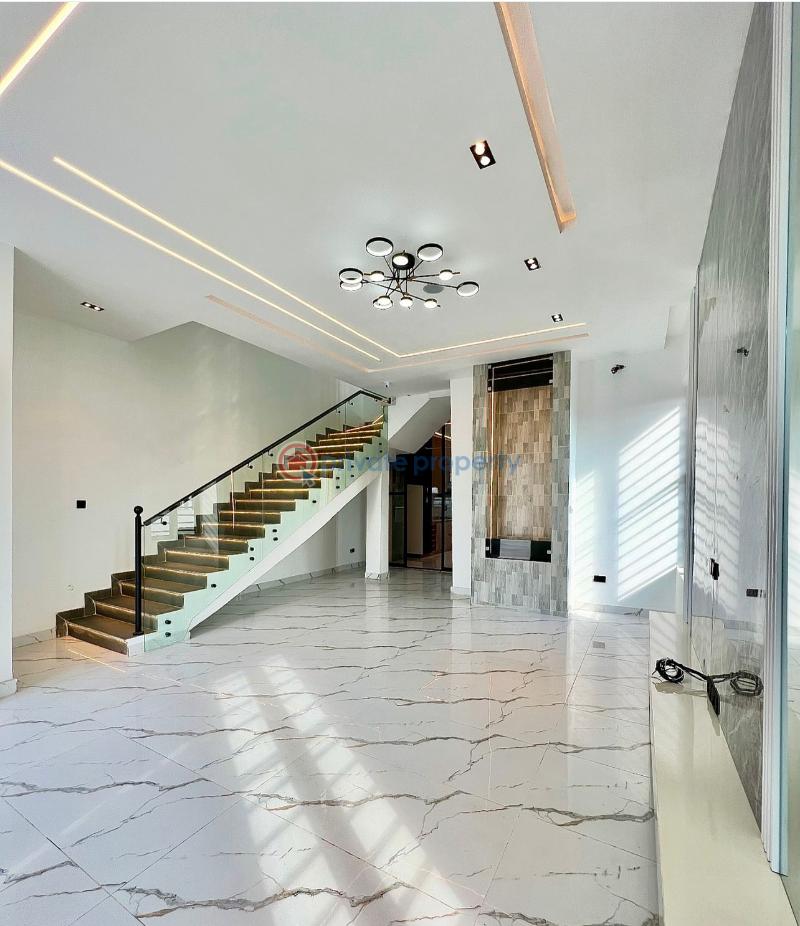 Contemporary 5 bedroom fully detached swimming pool duplex with bq - 4 5 bedroom Detached Duplex For Sale Secure Estate At Orchid Lekki Along Lekki Expressway Lagos - 4