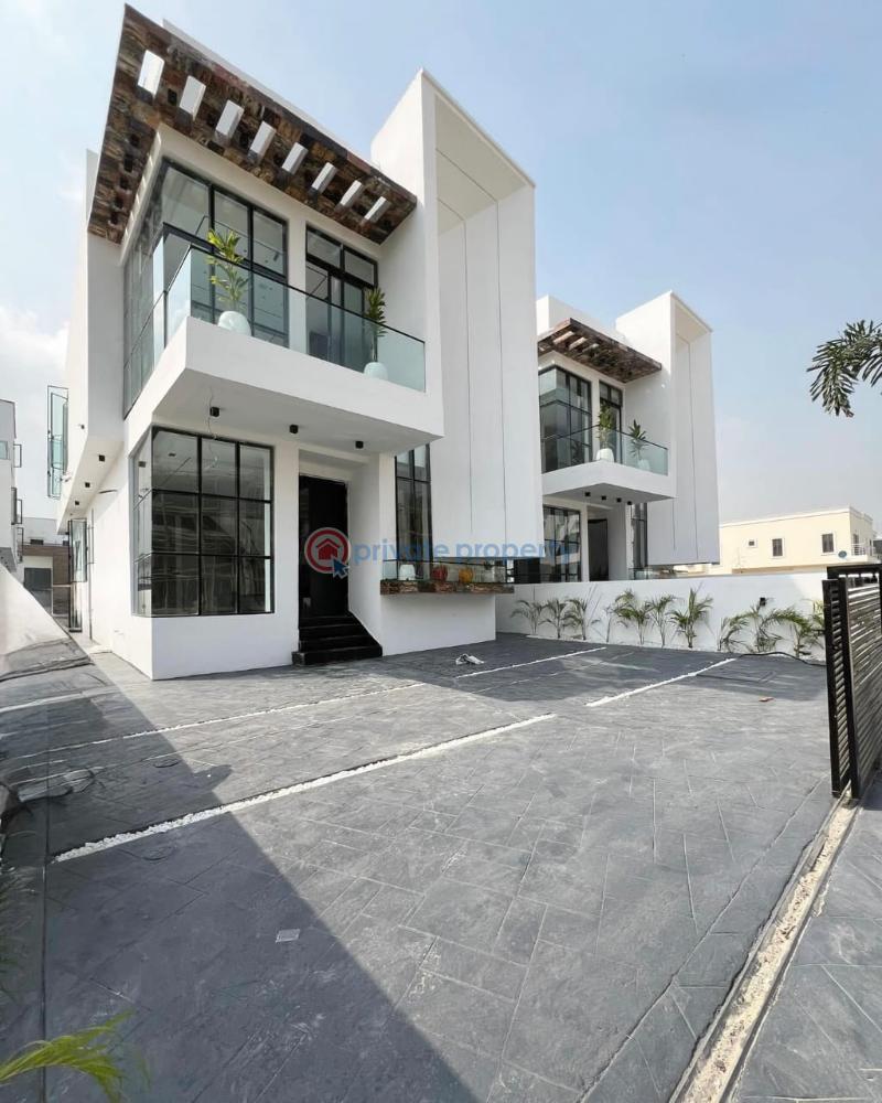 5 bedroom Detached Duplex For Sale Chevron Drive Lekki Lagos