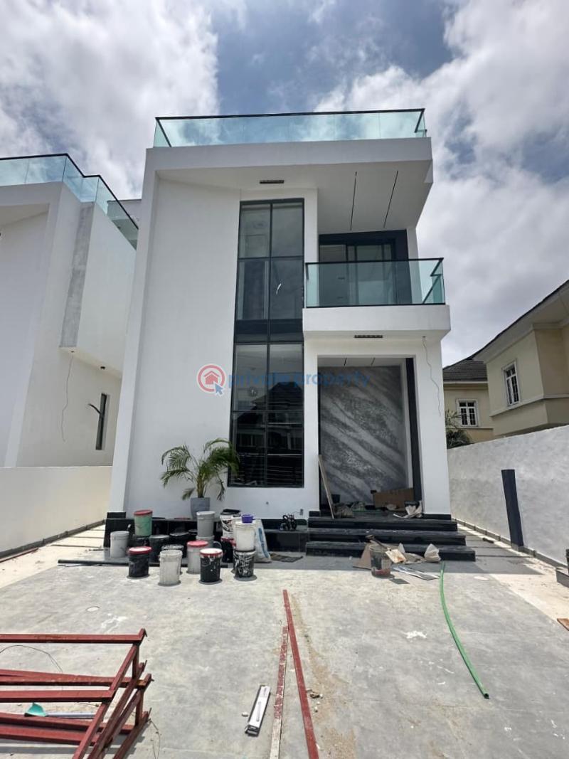 Contemporary 5 bedroom detached duplex  for sale - 1 5 bedroom Detached Duplex For Sale Chevron Lekki Lekki Lagos - 1