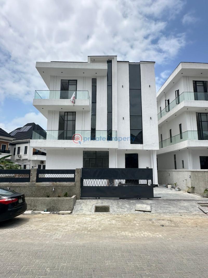 Contemporary 5 bedroom detached duplex  for sale - 3 5 bedroom Detached Duplex For Sale With Pool Corner Piece Orchid Lekki Lekki Lagos - 3