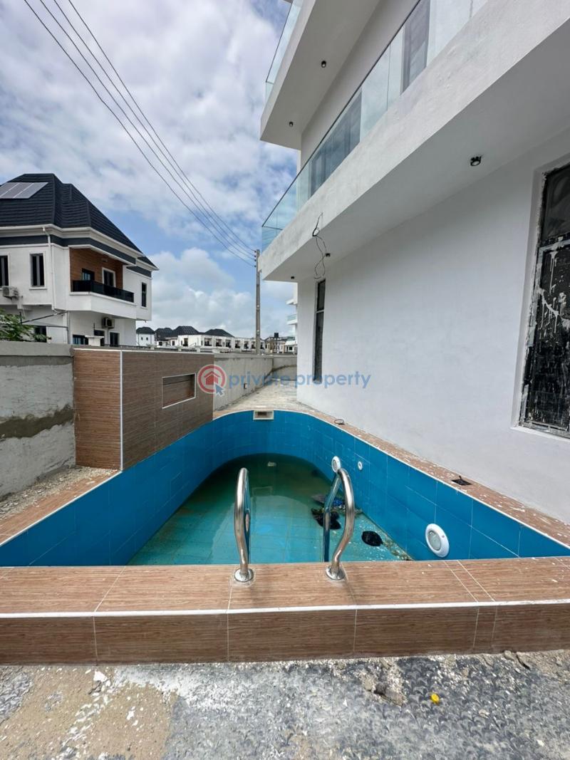 Contemporary 5 bedroom detached duplex  for sale - 4 5 bedroom Detached Duplex For Sale With Pool Corner Piece Orchid Lekki Lekki Lagos - 4