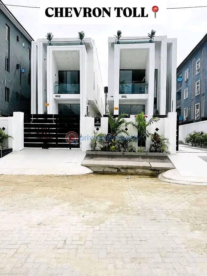 5 bedroom Detached Duplex For Sale Chevron Toll Chevron Drive Lekki Lagos
