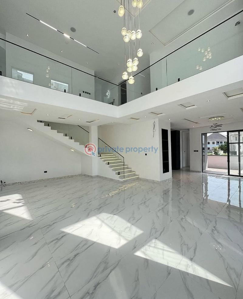 Contemporary 5 bedroom detached duplex with bq, cinema & swimming pool & roof terrace - 15 5 bedroom Detached Duplex For Sale Orchid Road Lekki Lekki Lagos - 15