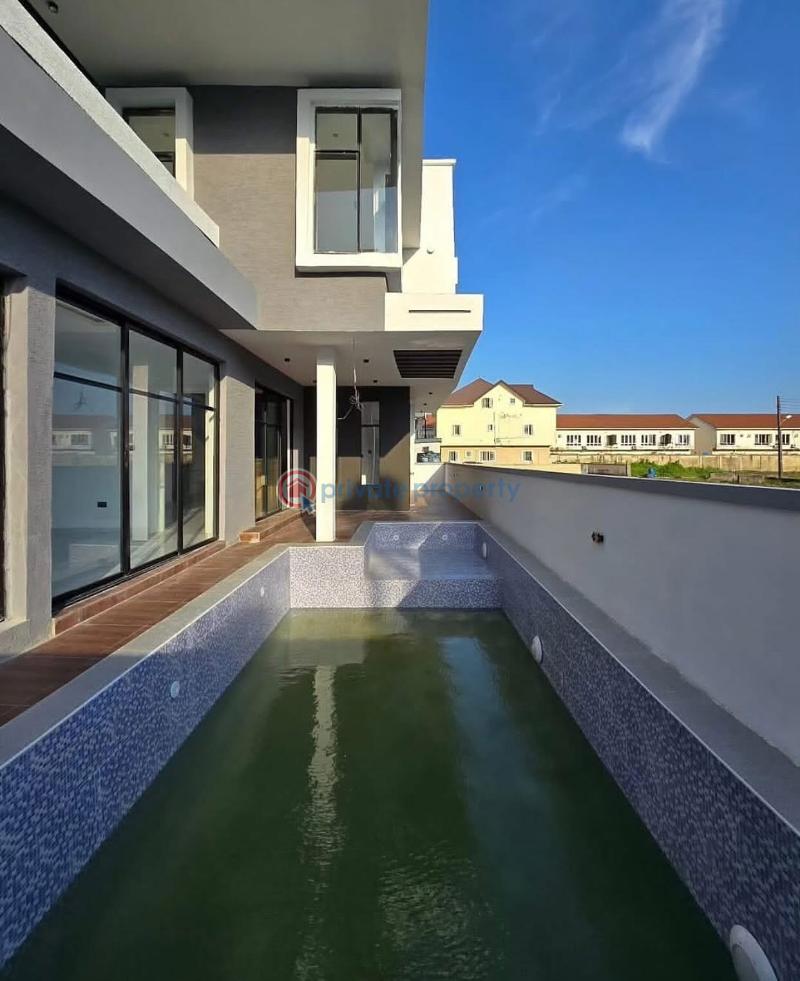 Contemporary 5 bedroom detached duplex with bq, cinema & swimming pool & roof terrace - 2 5 bedroom Detached Duplex For Sale Orchid Road Lekki Lekki Lagos - 2