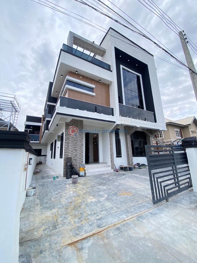 5 bedroom Detached Duplex For Sale Chevron Drive Lekki Lagos - 0