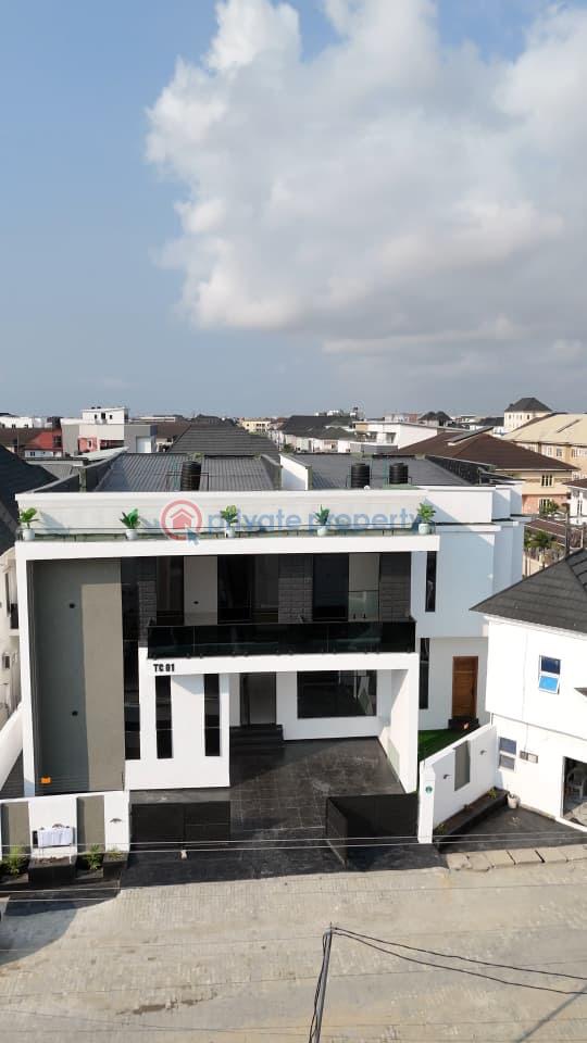 Contemporary  5 bedroom fully detached duplex  for sale ajah lekki , lagos - 20 5 bedroom Detached Duplex For Sale Captain Cut Estate Ajah Lagos - 20