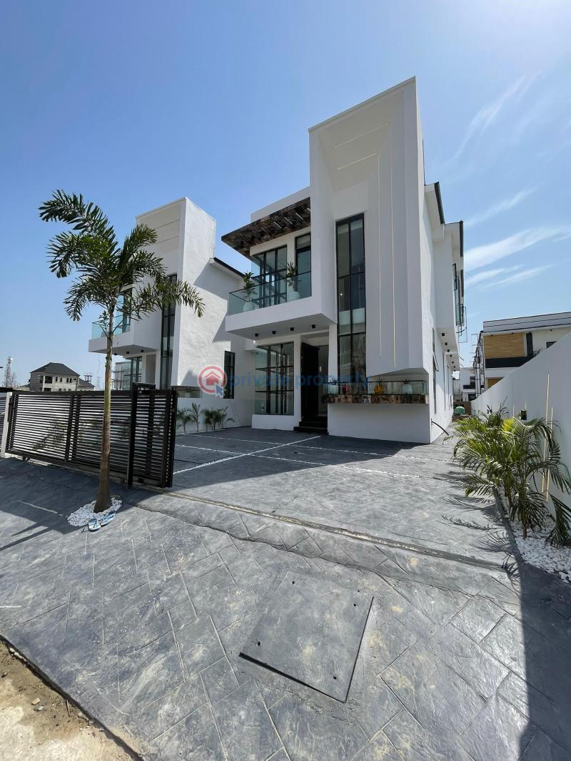 5 bedroom Detached Duplex For Sale Chevron Drive Lekki Lagos - 1