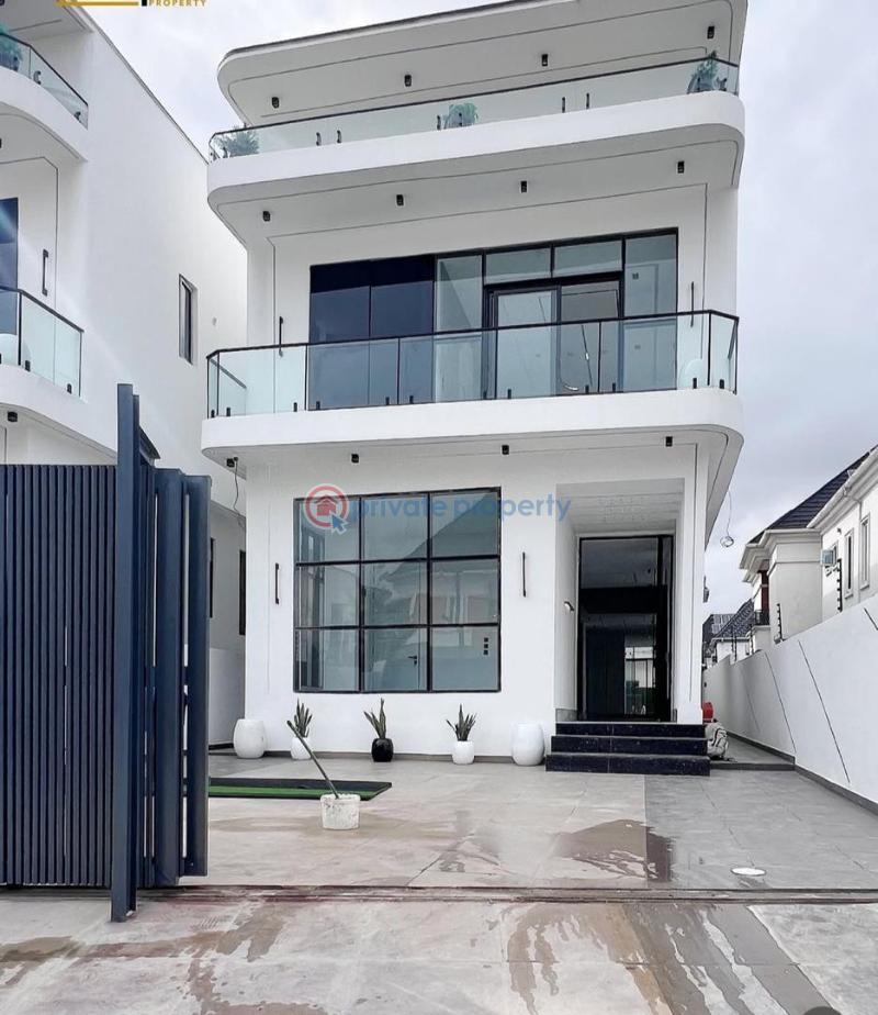 5 bedroom Detached Duplex For Sale Chevron Drive Lekki Lagos - 0