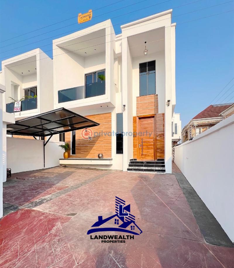 5 bedroom Detached Duplex For Sale Secure Estate At Chevron Drive Lekki Chevron Drive Lekki Lagos - 0