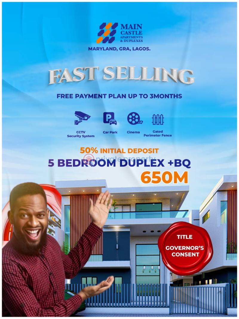 5 bedroom Detached Duplex For Sale Main Castle Duplexes Maryland Gra Maryland Ikeja Lagos - 0