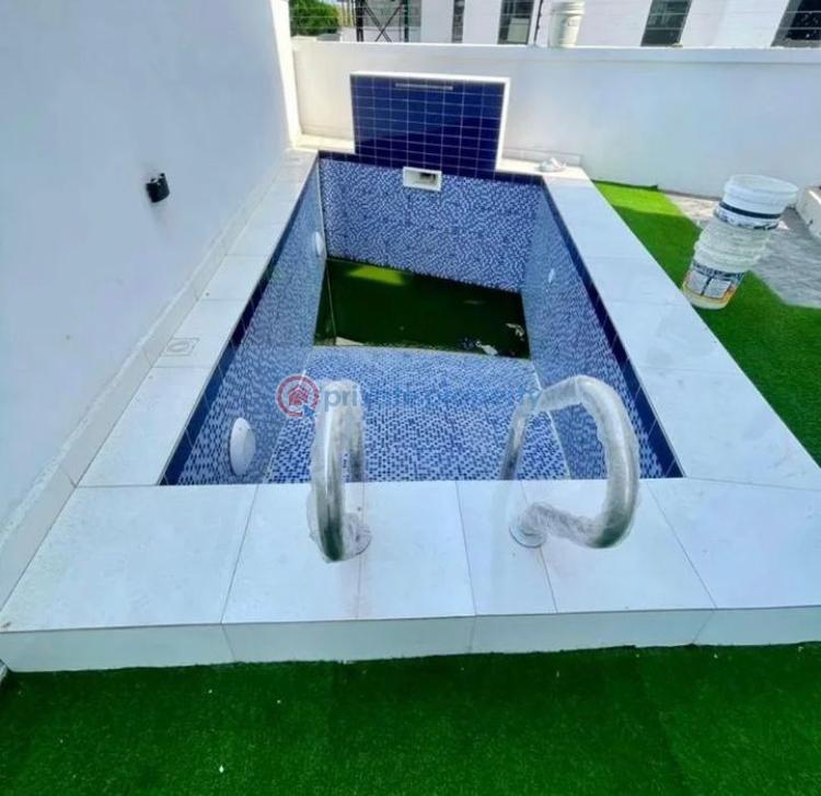 Contemporary 5 bedroom fully detached duplex with bq and swimming pool - 9 5 bedroom Duplex For Sale 2nd Toll Gate Lekki Lagos - 9
