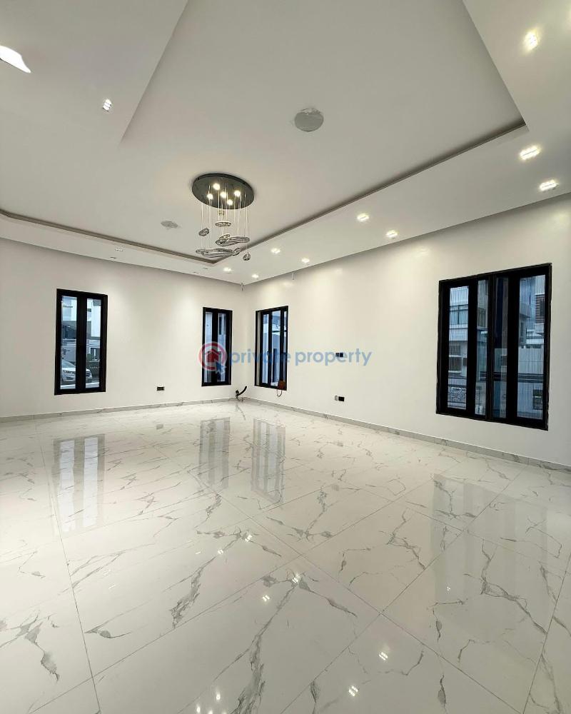 Contemporary 5 bedroom fully detached home available for sale - 6 5 bedroom Detached Duplex For Sale Osapa London Lekki Lagos - 6