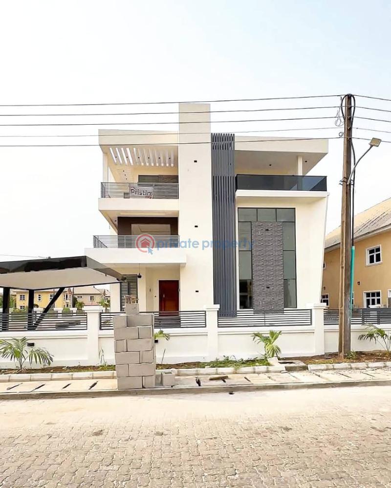 Contemporary 5 bedroom fully detached home - 0 5 bedroom Detached Duplex For Sale Chevron Drive Lekki Lagos - 0