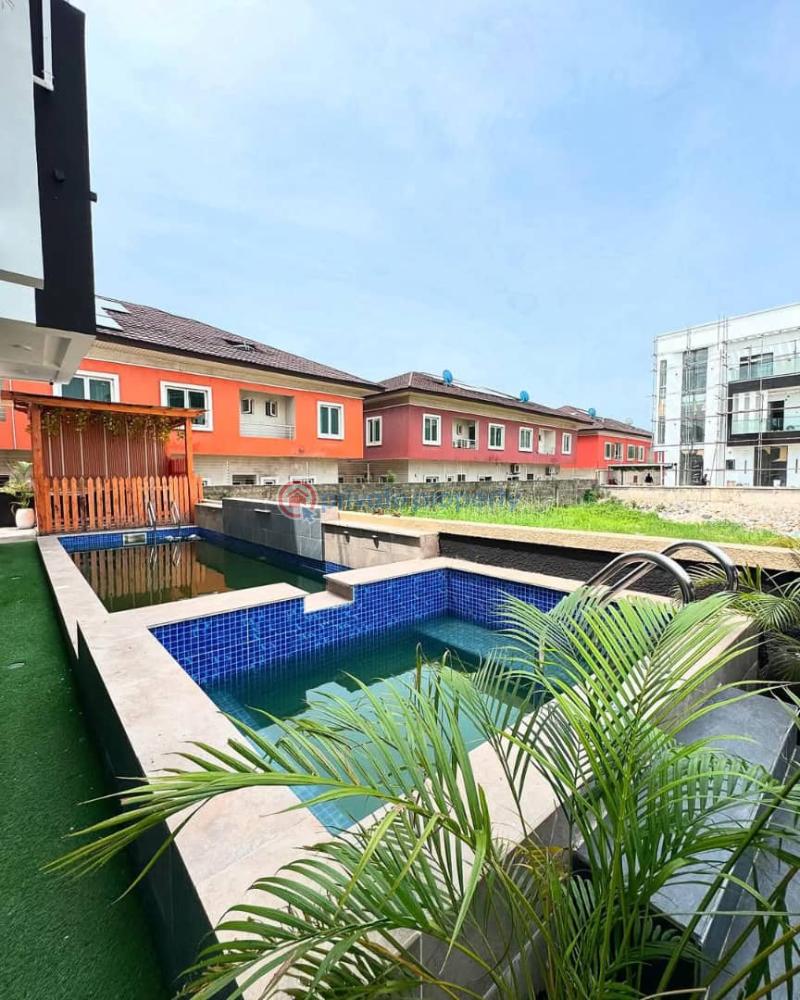 Contemporary 5 bedroom fully detached home with swimming pool - 16 5 bedroom Detached Duplex For Sale Ikate Elegushi Lekki Lagos - 16