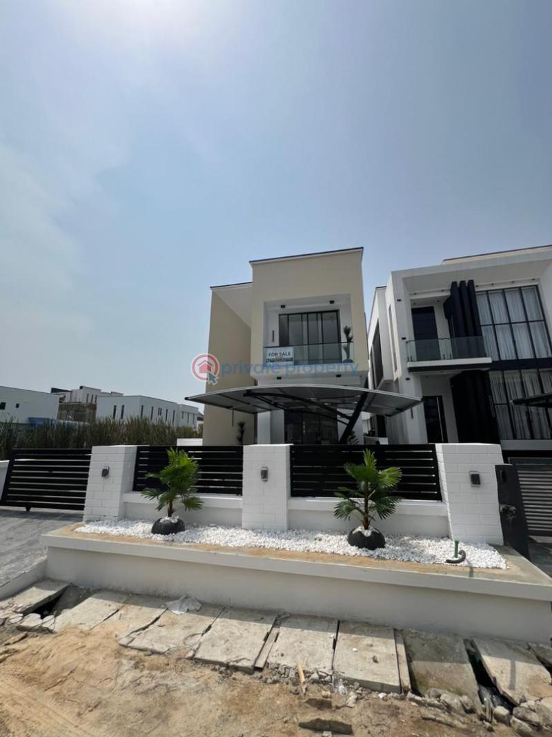 Contemporary 5 bedroom fully detached home with swimming pool for sale… - 5 5 bedroom Detached Duplex For Sale Mega Mound Ikota Lekki Lagos - 5