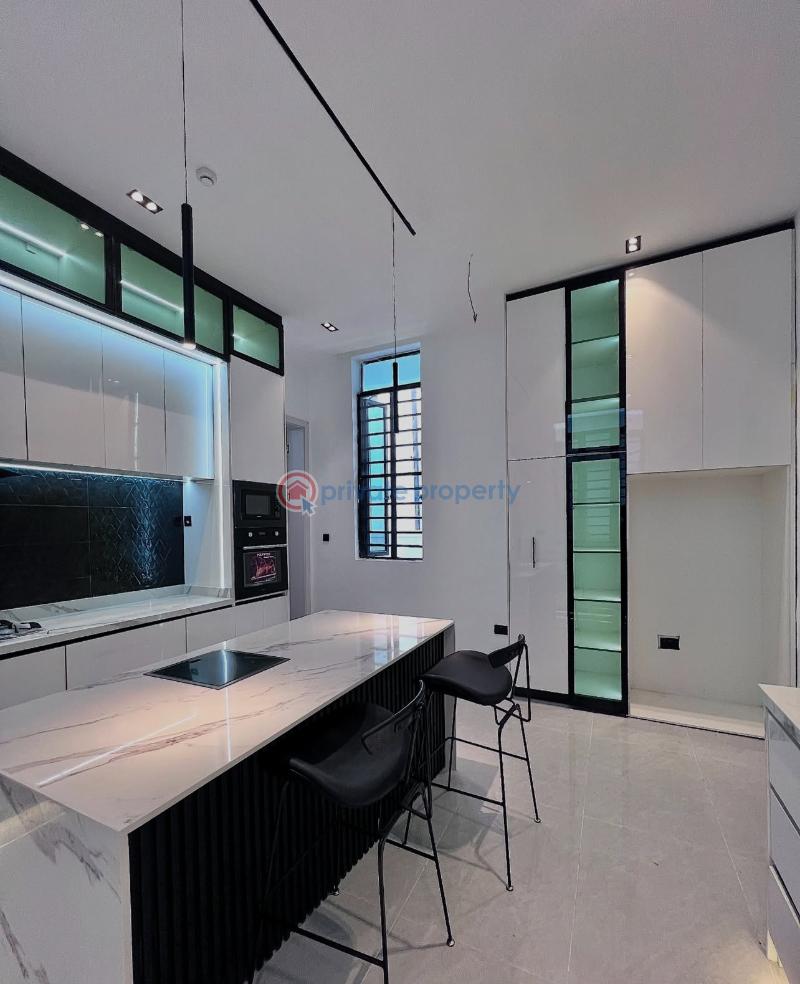 Contemporary 5 bedroom fully detached home with swimming pool, gym room, double rooftop terrace duplex - 8 5 bedroom Detached Duplex For Sale Secure Estate At Orchid Lekki Along Lekki Expressway Lagos - 8