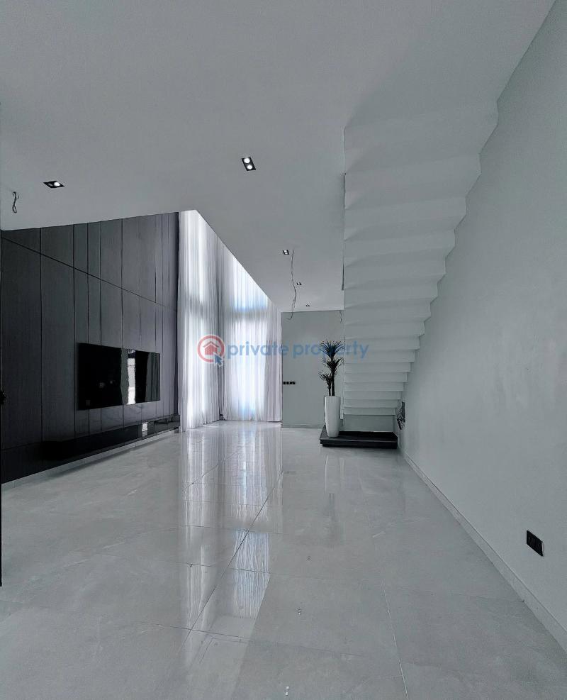 Contemporary 5 bedroom fully detached home with swimming pool, gym room, double rooftop terrace duplex - 5 5 bedroom Detached Duplex For Sale Secure Estate At Orchid Lekki Along Lekki Expressway Lagos - 5
