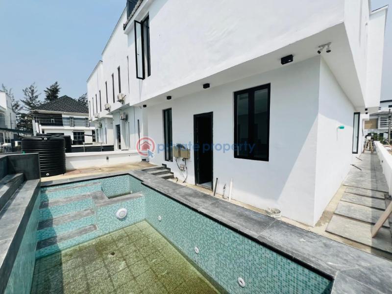 Contemporary 5 bedroom fully detached home with swimming pool for sale… - 14 5 bedroom Detached Duplex For Sale Mega Mound Ikota Lekki Lagos - 14
