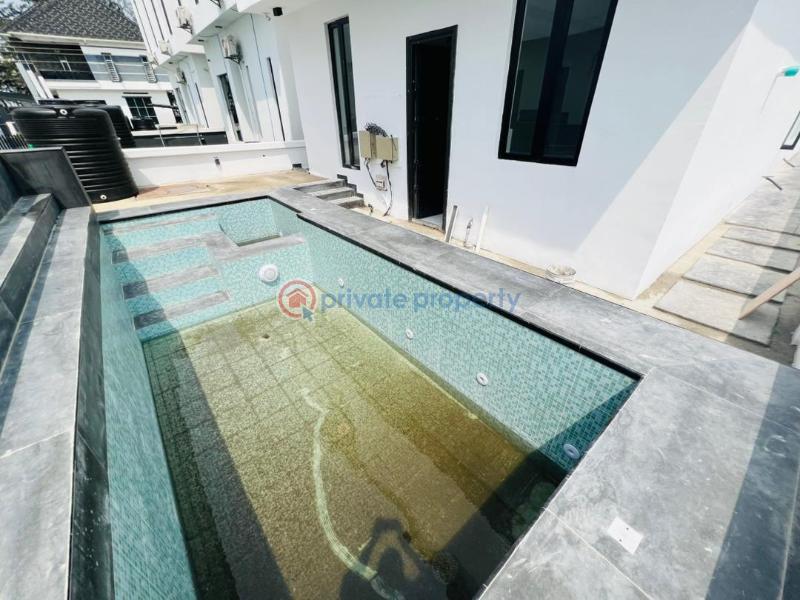 Contemporary 5 bedroom fully detached home with swimming pool for sale… - 11 5 bedroom Detached Duplex For Sale Mega Mound Ikota Lekki Lagos - 11
