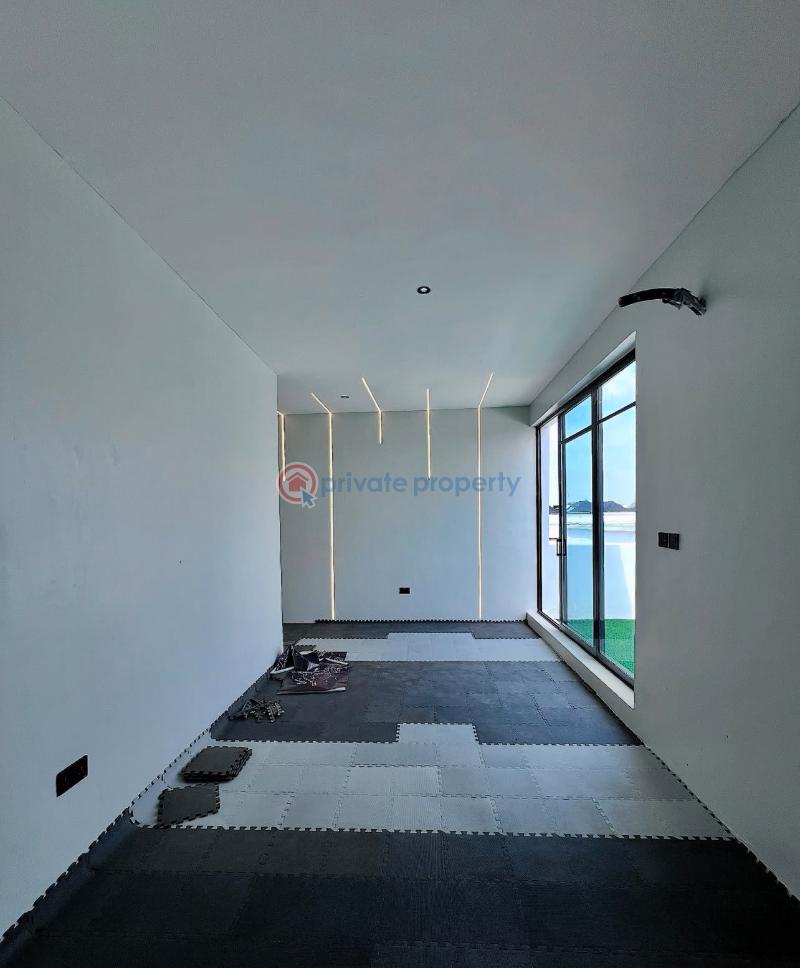 Contemporary 5 bedroom fully detached home with swimming pool, gym room, double rooftop terrace duplex - 12 5 bedroom Detached Duplex For Sale Secure Estate At Orchid Lekki Along Lekki Expressway Lagos - 12