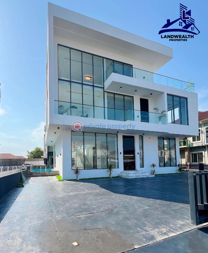 5 bedroom Detached Duplex For Sale Secure Estate At Osapa Lekki Osapa Lekki Lagos - 0
