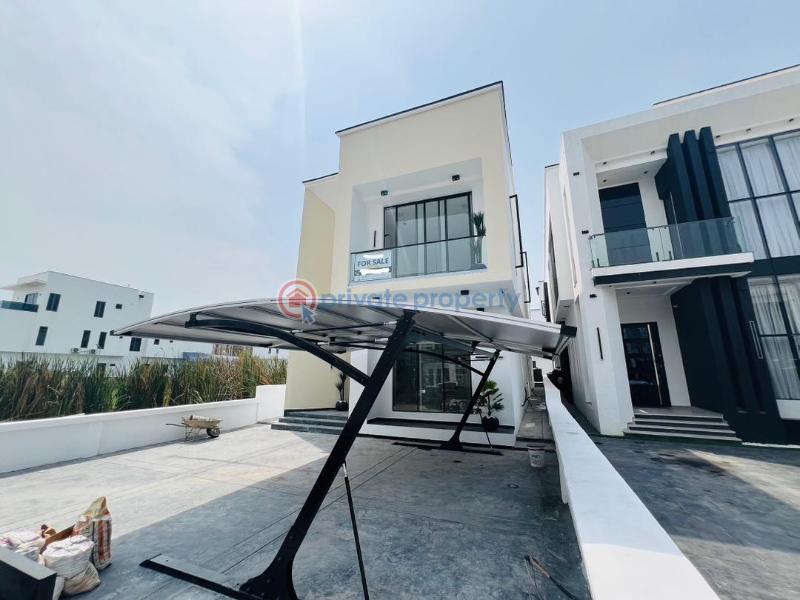 Contemporary 5 bedroom fully detached home with swimming pool for sale… - 1 5 bedroom Detached Duplex For Sale Mega Mound Ikota Lekki Lagos - 1
