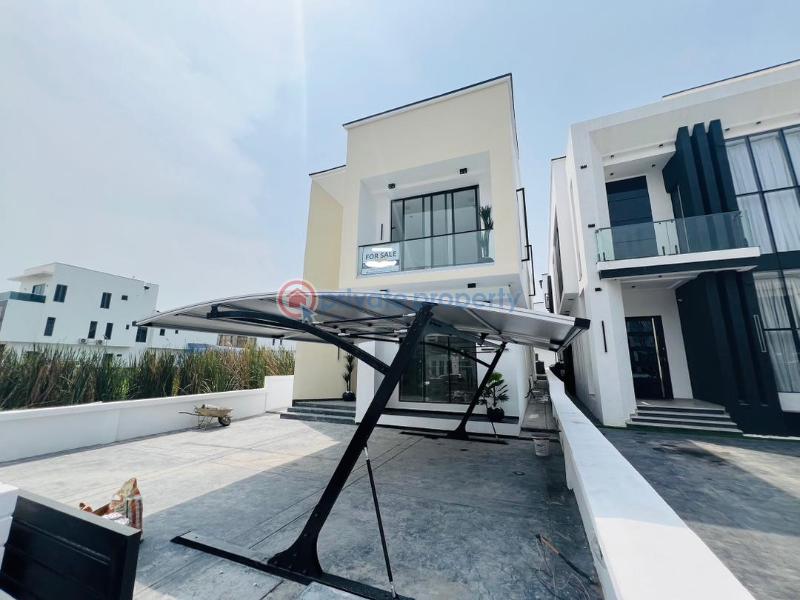 Contemporary 5 bedroom fully detached home with swimming pool for sale… - 2 5 bedroom Detached Duplex For Sale Mega Mound Ikota Lekki Lagos - 2