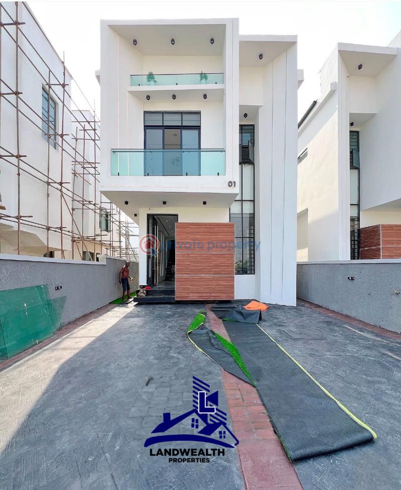 5 bedroom Detached Duplex For Sale Secure Estate At Chevron Lekki Lekki Lagos - 0