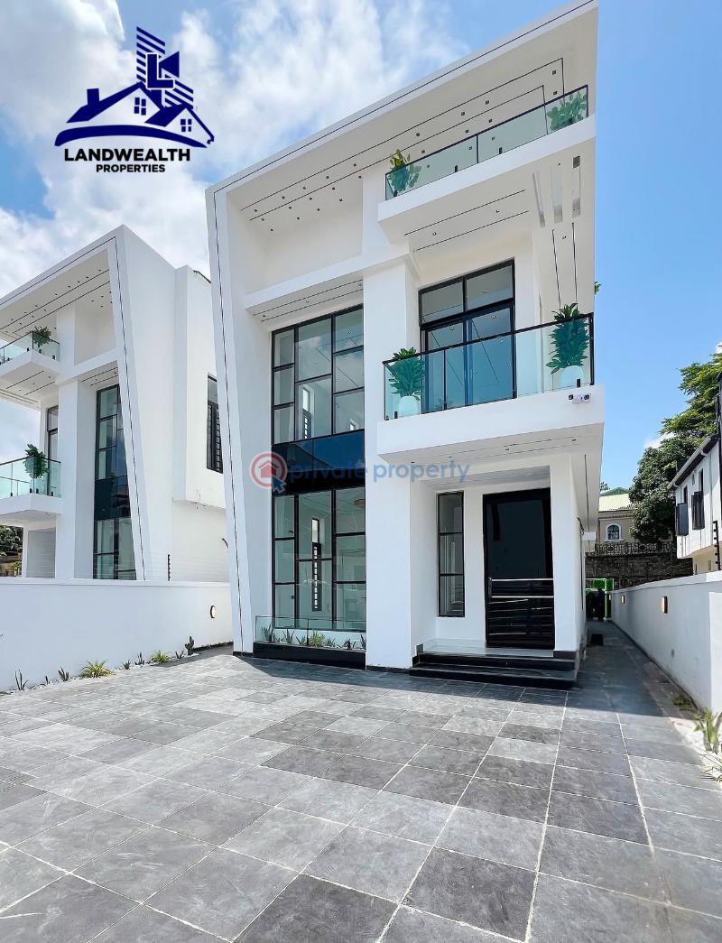 5 bedroom Detached Duplex For Sale Secure Estate At Chevron Lekki Along Lekki Expressway Lagos - 0