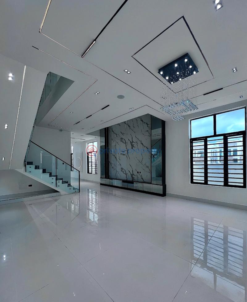 Contemporary 5 bedroom fully detached with swimming pool duplex - 4 5 bedroom Detached Duplex For Sale Secure Estate At Orchid Lekki Along Lekki Expressway Lagos - 4