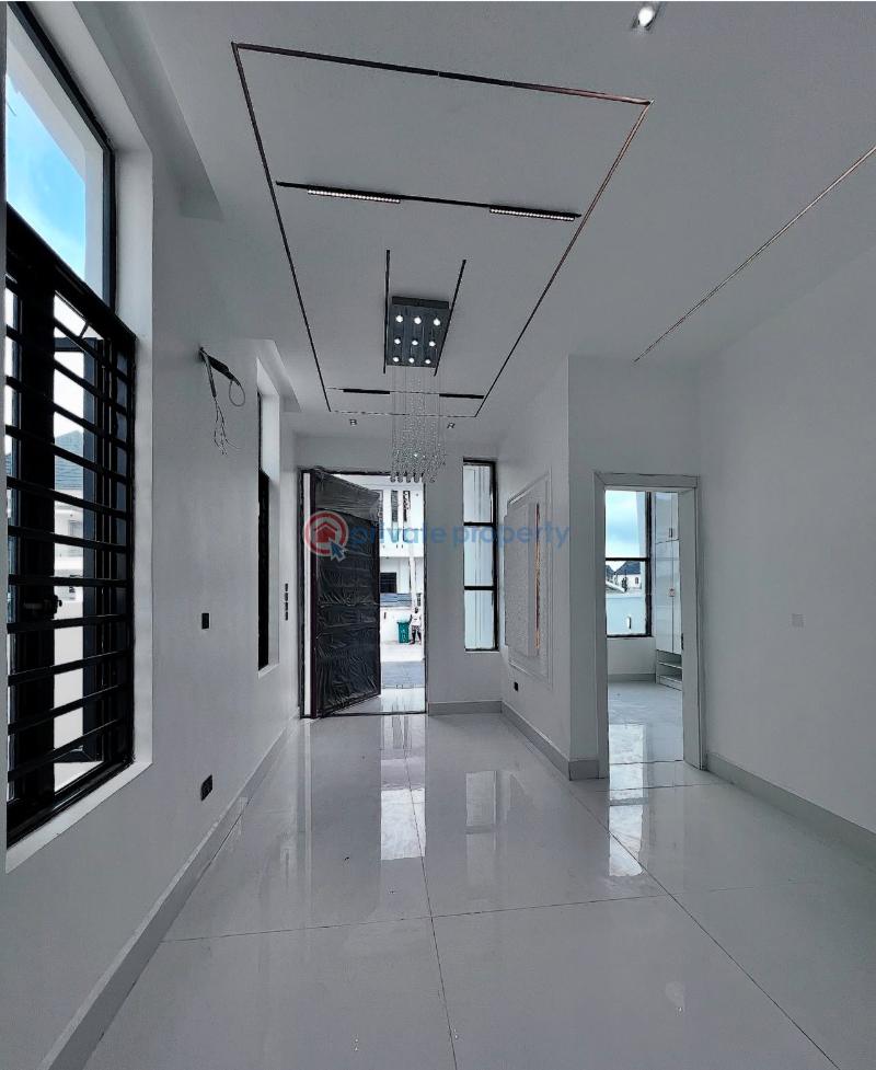 Contemporary 5 bedroom fully detached with swimming pool duplex - 7 5 bedroom Detached Duplex For Sale Secure Estate At Orchid Lekki Along Lekki Expressway Lagos - 7