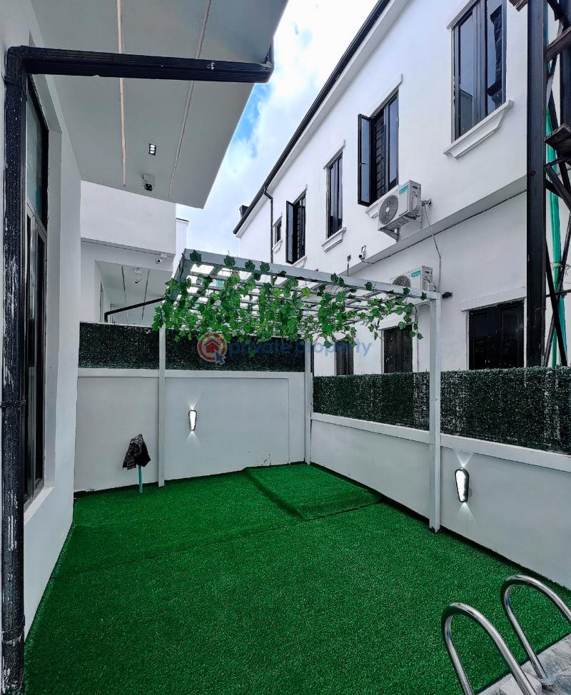 Contemporary 5 bedroom fully detached with swimming pool duplex - 3 5 bedroom Detached Duplex For Sale Secure Estate At Orchid Lekki Along Lekki Expressway Lagos - 3