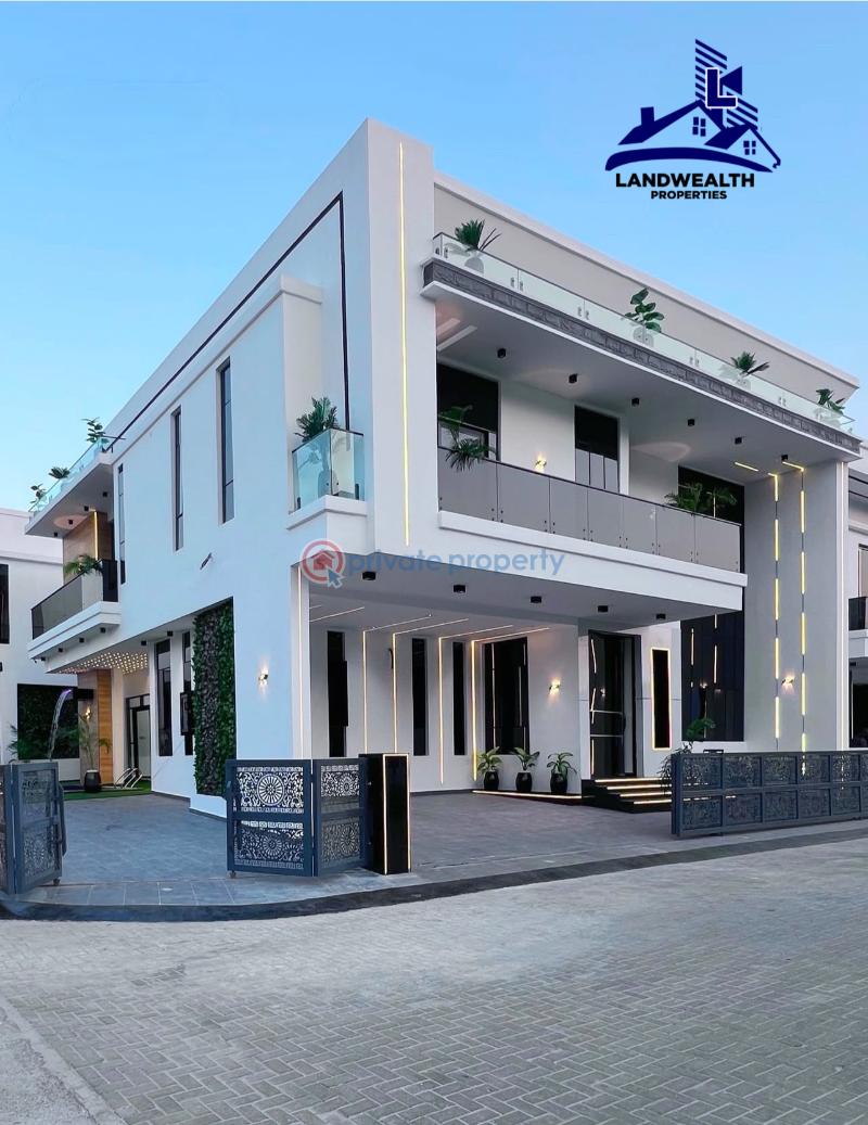 5 bedroom Detached Duplex For Sale Secure Estate At 2nd Tollgate Lekki Along Lekki Expressway Lagos - 0