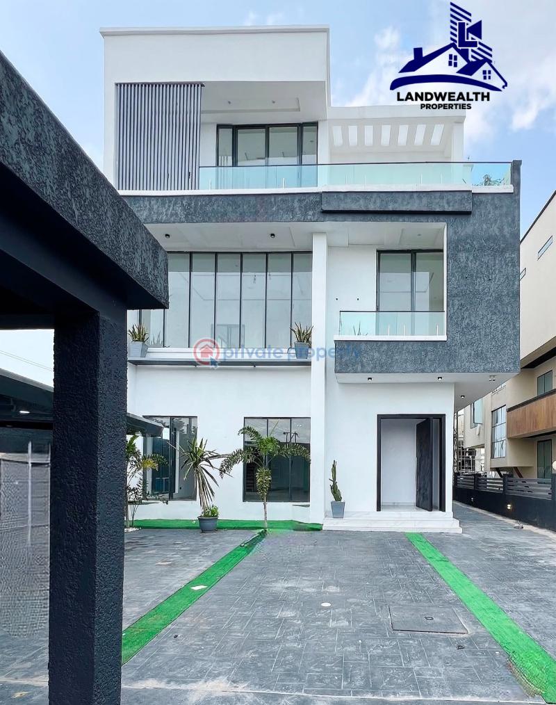 5 bedroom Detached Duplex For Sale Secure Estate At Osapa Lekki Osapa Lekki Lagos - 0
