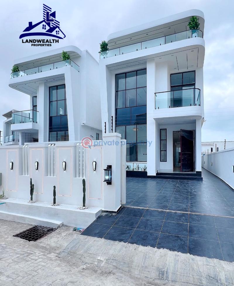 Contemporary 5 bedroom fully detached with swimming pool duplex - 0 5 bedroom Detached Duplex For Sale Secure Estate At Orchid Lekki Along Lekki Expressway Lagos - 0