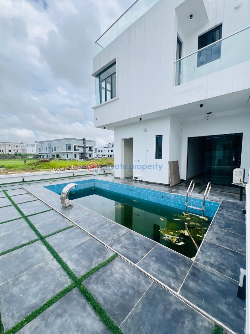 Contemporary 5 bedroom semi detached with a room bq - 18 5 bedroom Semi detached Duplex For Sale Spa Road, Ikate Ikate Elegushi Lekki Lagos - 18
