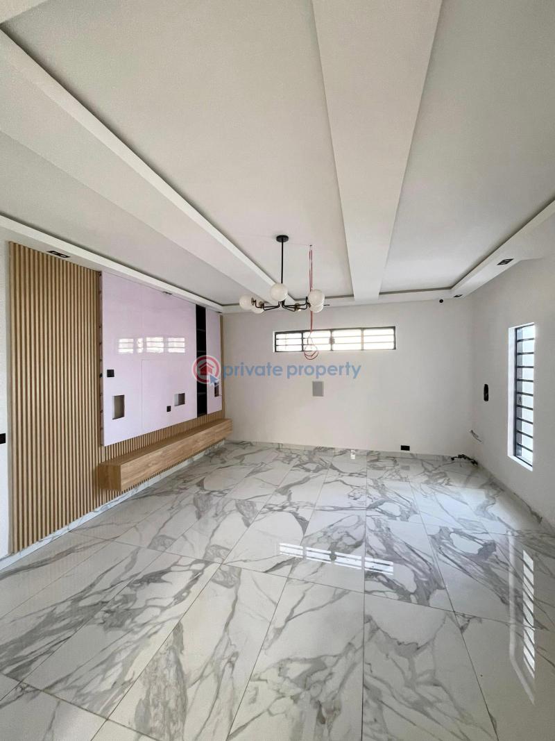 Contemporary 4bedroom detached duplex with bq, cinema and pool for sale osapa lekki - 3 4 bedroom Detached Duplex For Sale Estate Osapa Lekki Lagos - 3