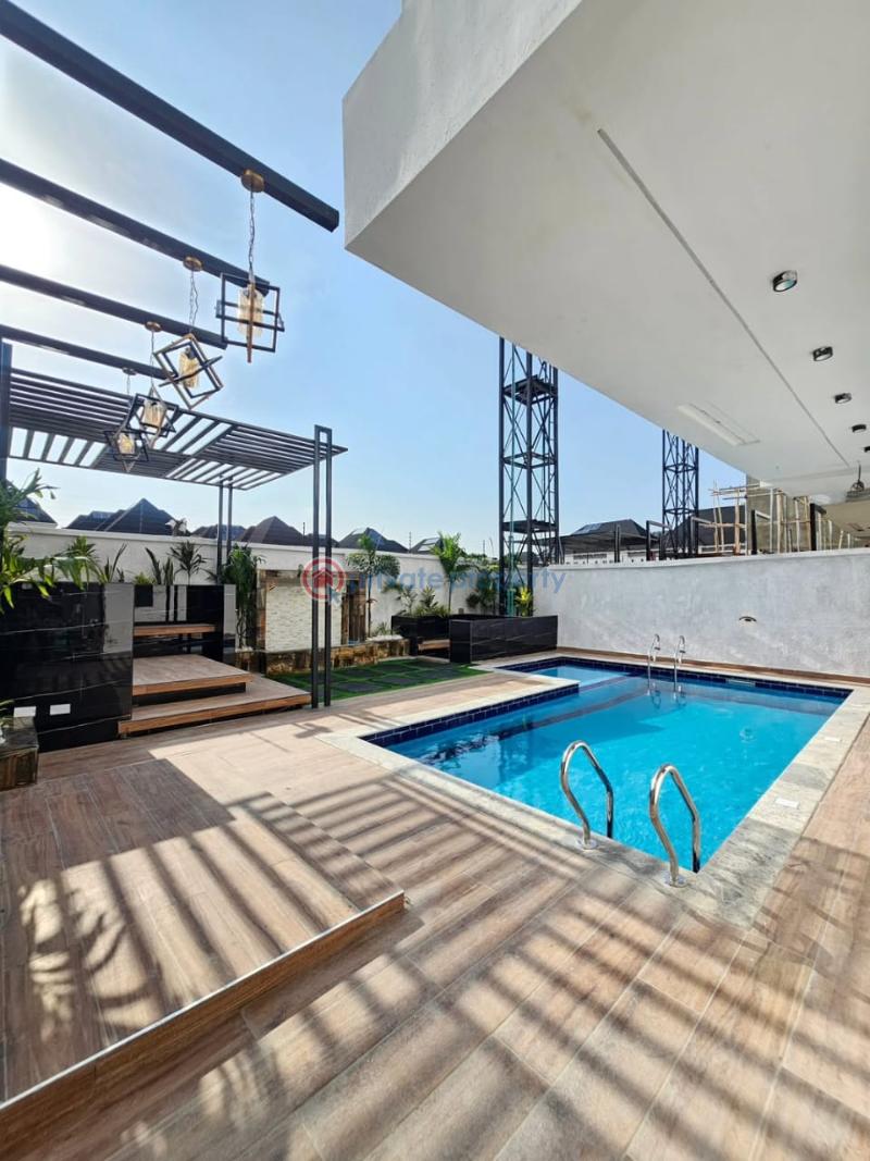 Contemporary 6-bedroom detached home for sale!!! - 12 6 bedroom Detached Duplex For Sale Chevron Drive Lekki Lagos - 12