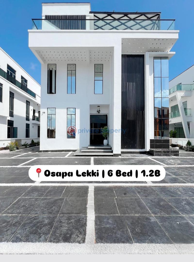 6 bedroom Detached Duplex For Sale Osapa London Osapa Lekki Lagos - 1