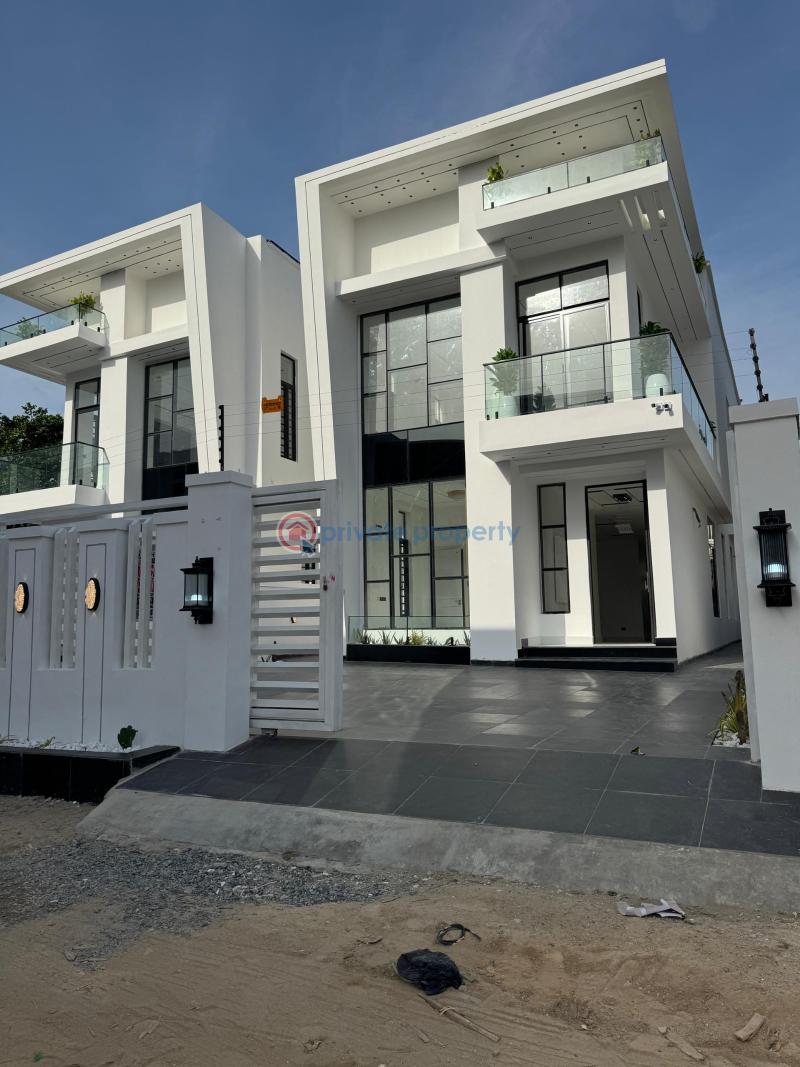 5 bedroom Detached Duplex For Sale Chevron Drive Lekki Lagos - 1