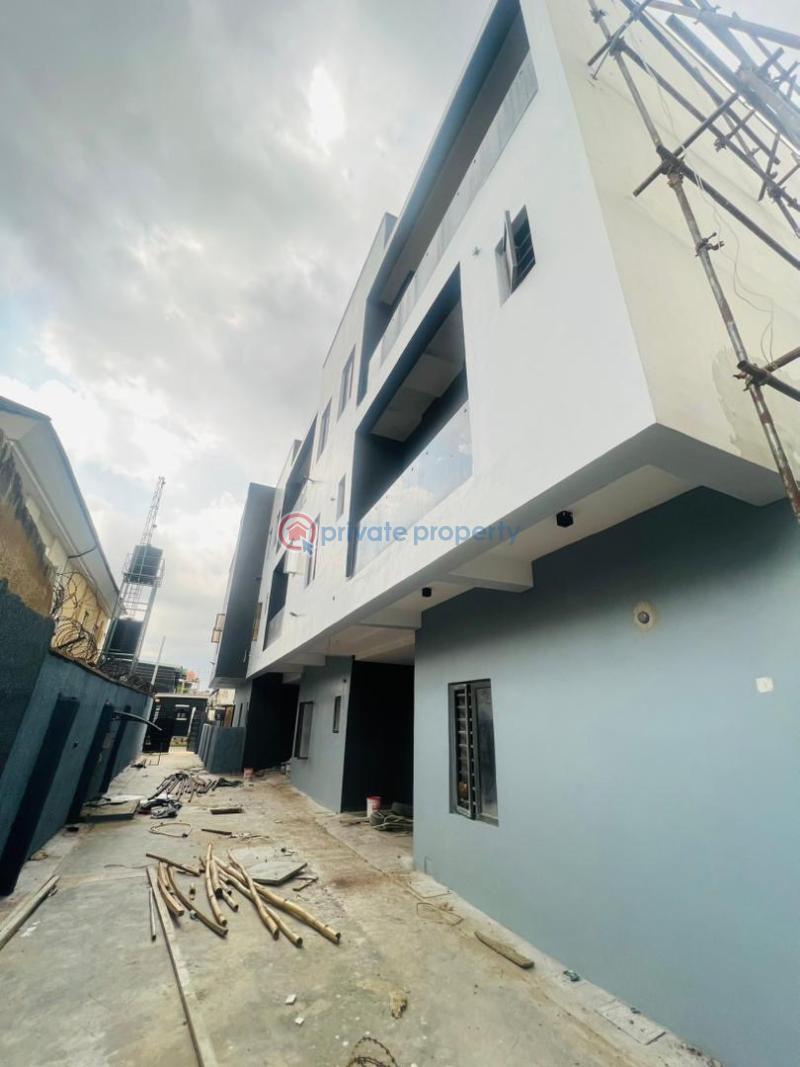 4 bedroom Terraced Duplex For Sale Contemporary Built 4 Bedroom Terrace Duplex Plus Bq, Ikeja Ikeja  Lagos - 1